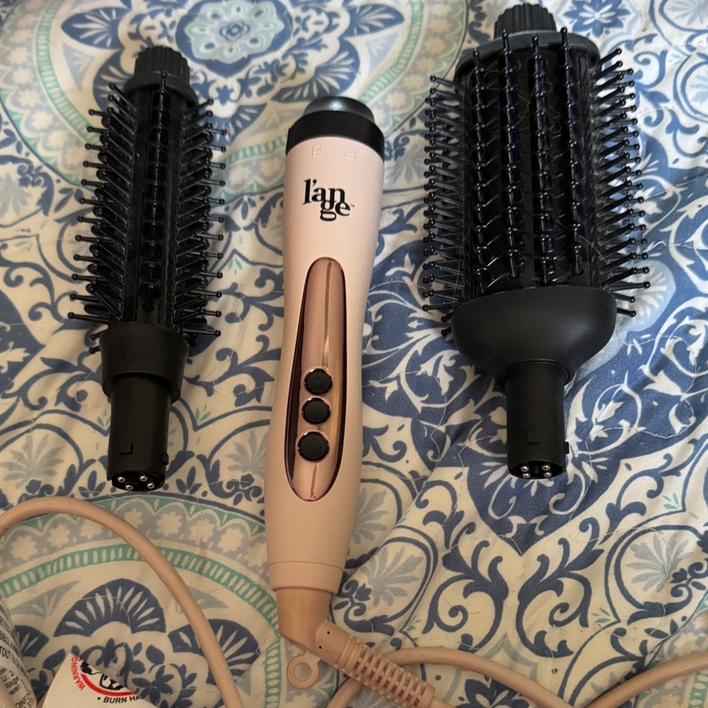 L'ange Pink Hair Styling Brush Set